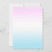 Leuke baby dinosaurus tractor Truck Verjaardag DIY Kaart (Achterkant)