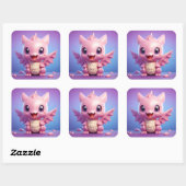 Leuke baby dragon sticker (Vel)