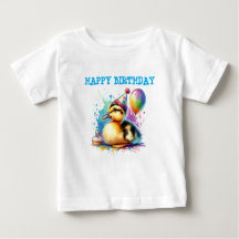 Leuke baby Duck Verjaardag shirt