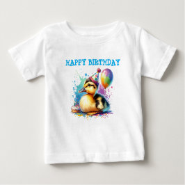 Leuke baby Duck Verjaardag shirt