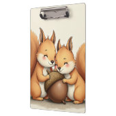 Leuke baby eekhoorn klembord (Links)