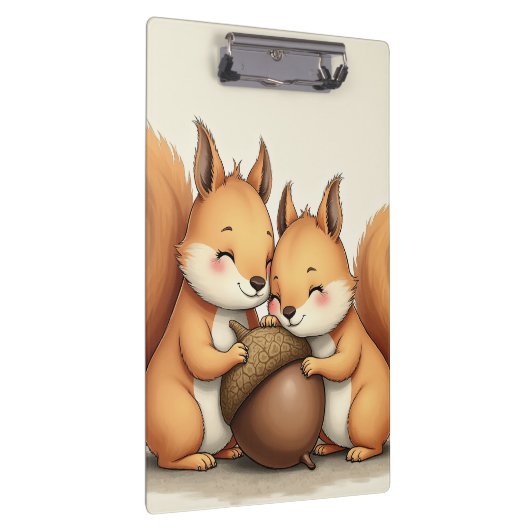 Leuke baby eekhoorn klembord (Rechts)