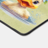 Leuke Baby Eend Eenden Leuke dieren bloemen Bureaumat (Hoek)