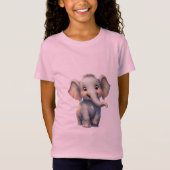 Leuke baby Elephant Design T-shirts (Voorkant)