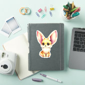 Leuke Baby Fennec Fox Sticker (iPad Cover)