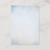 Leuke Baby Fox Sneeuwwitje Winter luier loterij ti Informatiekaartje (Achterkant)