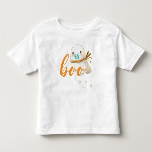 Leuke Baby Ghost Fopspeen Sjaal Boo Kinder Shirts (Voorkant)