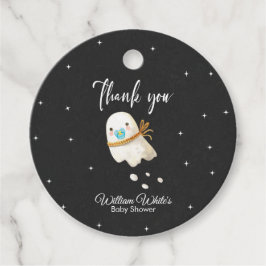 Leuke Baby Ghost Halloween Herfst Baby shower Bedankjes Labels