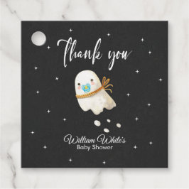 Leuke Baby Ghost Halloween Herfst Baby shower Bedankjes Labels