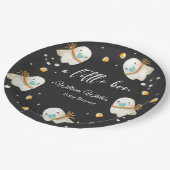 Leuke Baby Ghost Halloween Herfst Baby shower Papieren Bordje (Gekanteld)
