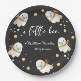 Leuke Baby Ghost Halloween Herfst Baby shower Papieren Bordje