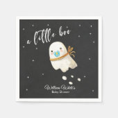 Leuke Baby Ghost Halloween Herfst Baby shower Servet (Voorkant)