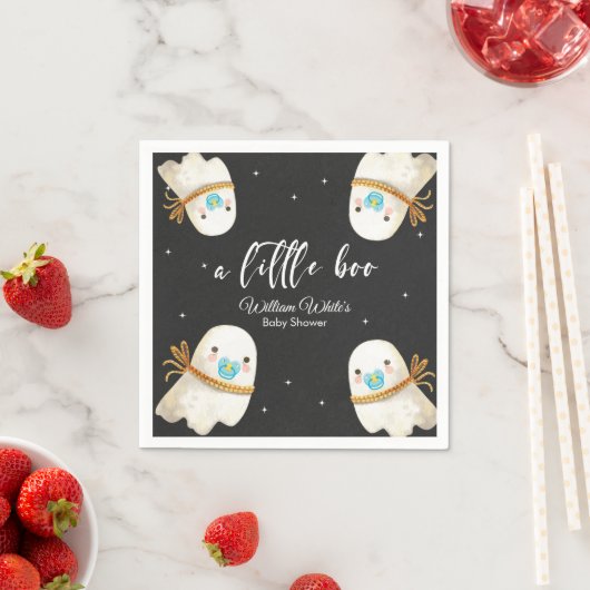 Leuke Baby Ghost Halloween Herfst Baby shower Servet (Insitu)