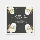 Leuke Baby Ghost Halloween Herfst Baby shower Servet (Voorkant)