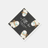 Leuke Baby Ghost Halloween Herfst Baby shower Servet (Hoek)