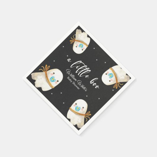 Leuke Baby Ghost Halloween Herfst Baby shower Servet (Hoek)