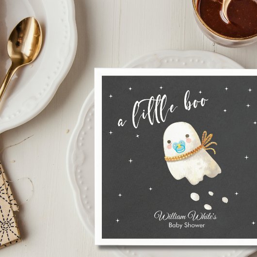 Leuke Baby Ghost Halloween Herfst Baby shower Servet