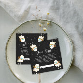 Leuke Baby Ghost Halloween Herfst Luier Raffle Informatiekaartje