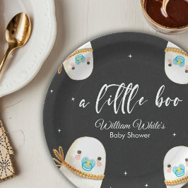 Leuke Baby Ghost Halloween Herfst Papier Bord