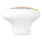 Leuke Baby Giraffe keramische knop (Zijkant)