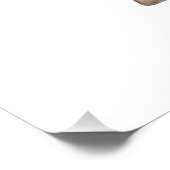 Leuke Baby Giraffe Oerwoud Safari Afrikaans Dier Foto Afdruk (Hoek)