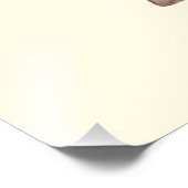 Leuke Baby Giraffe Oerwoud Safari Afrikaans Dier Foto Afdruk (Hoek)