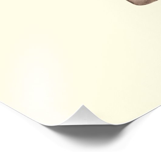 Leuke Baby Giraffe Oerwoud Safari Afrikaans Dier Foto Afdruk (Hoek)