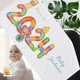 Leuke baby handdoek geboren in 2024 Pasgeboren cad