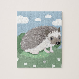Leuke Baby Hedgehog Jigsaw Legpuzzel