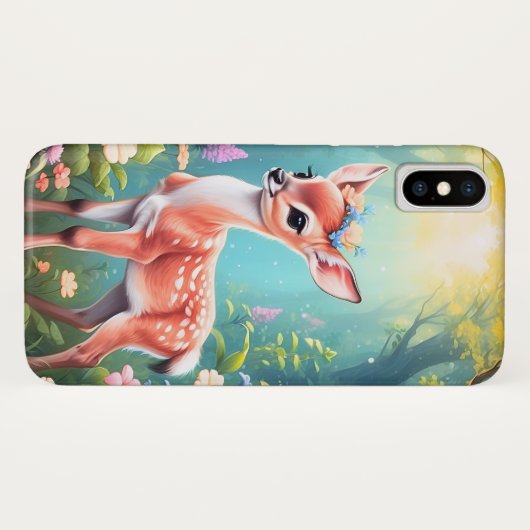 Leuke Baby Herten Case-Mate iPhone Case (Achterkant (horizontaal))