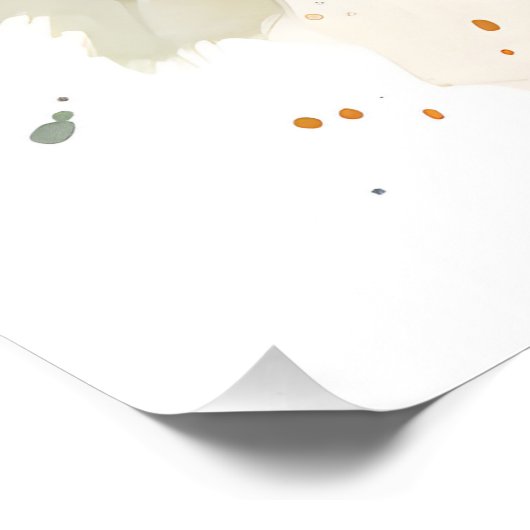 Leuke Baby Herten Foto Afdruk (Hoek)