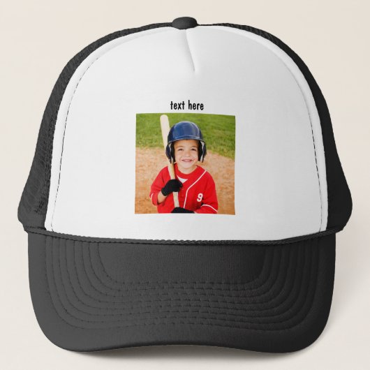 Leuke baby honkbal trucker hoed pet (Voorkant)
