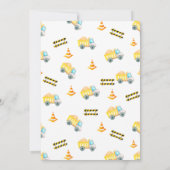 Leuke 'Baby in aanbouw' Schattige Boy Baby shower Kaart (Achterkant)