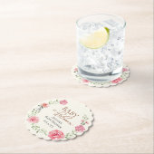 Leuke Baby in Bloom Baby douche Custom Kartonnen Onderzetters (Insitu)