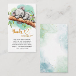 Leuke baby koala boeken voor baby ticket informatiekaartje