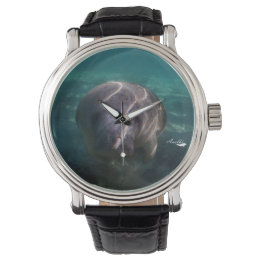 Leuke baby manatee horloges voor mannen, vrouwen e