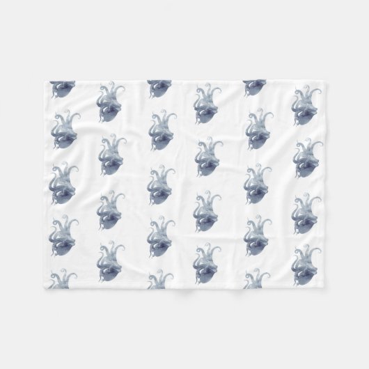 Leuke baby Octopus knus deken (Voorkant (Horizontaal))