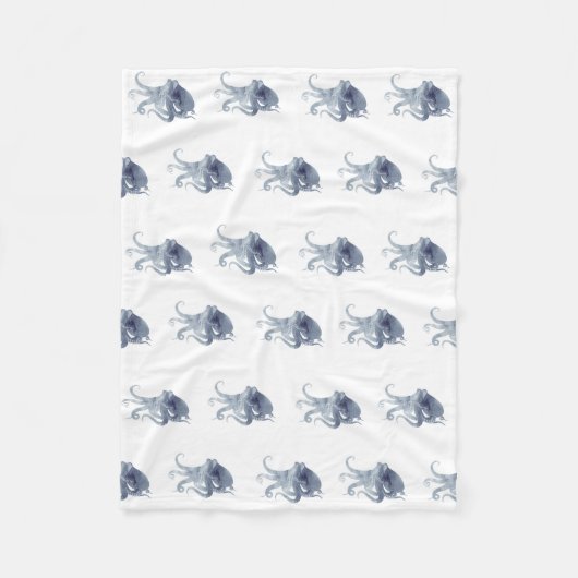 Leuke baby Octopus knus deken (Voorkant)