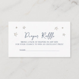 Leuke baby Olifant baby shower luier loterij Informatiekaartje