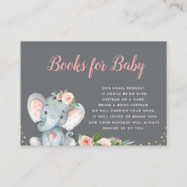 Leuke baby olifant boeken voor baby kaart