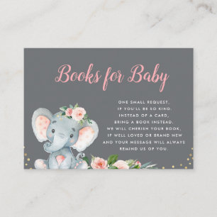Leuke baby olifant boeken voor baby kaart