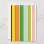 Leuke Baby olifant eerste verjaardagsfeestje Kaart (Achterkant)