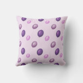 Leuke baby olifant kinderkussen (paarse) kussen (Achterkant)