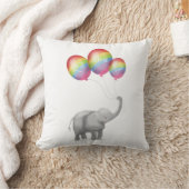 Leuke baby olifant kinderkussen (regenboog) kussen (Deken)