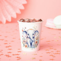 Leuke Baby olifant meisje Baby shower