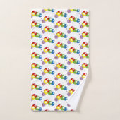 Leuke baby rups bad handdoek (Handdoek)