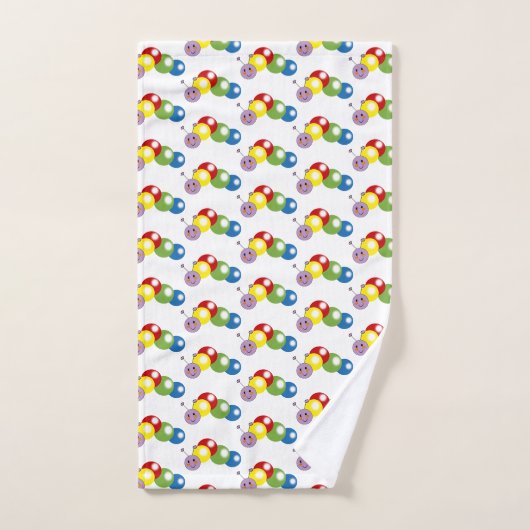 Leuke baby rups bad handdoek (Handdoek)