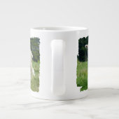 Leuke Baby Sheep Muddy Face in Meadow Grote Koffiekop (Achterkant)