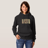 Leuke Baby Sloth Waterverf Zuid-Amerika Wildlife Hoodie (Voorkant volledig)