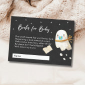 Leuke Baby spookboeken voor Baby shower Informatiekaartje